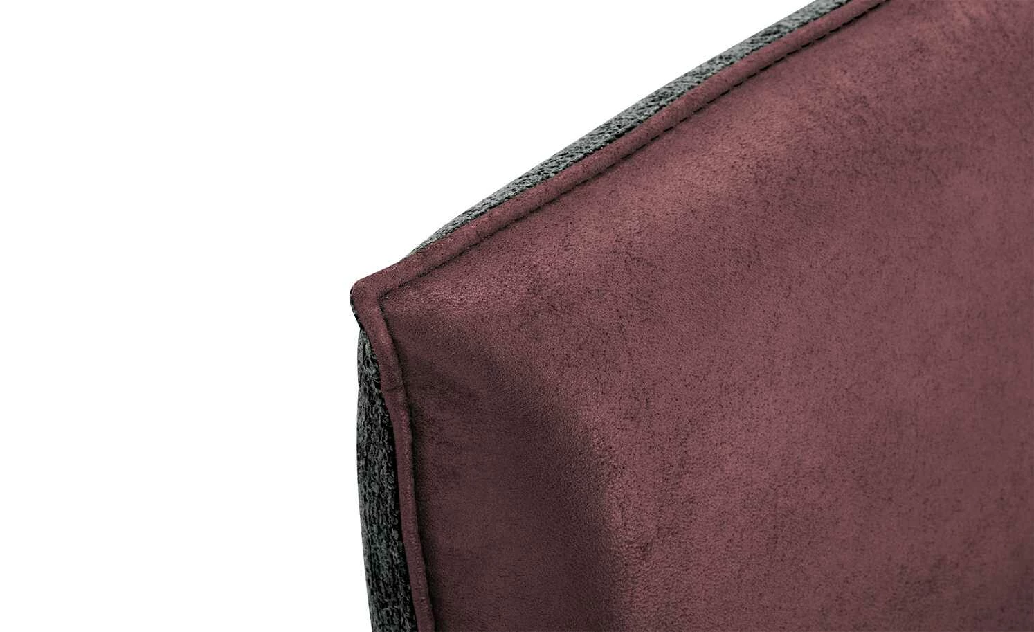 KOINOR Eckbank Dining System 2 | Rostrot / Dunkelgrau / Kontrastfaden Schwarz links 197|cm 9 KOINOR Eckbank Dining System 2 | Rostrot / Dunkelgrau / Kontrastfaden Schwarz links 197|cm – Bild 9