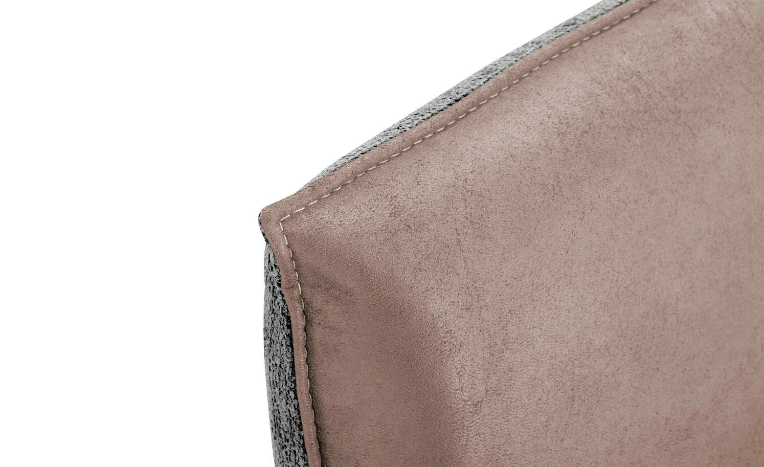 KOINOR Eckbank Dining System 2 | Rosa / Hellgrau / Kontrastfaden Hellgrau links 197|cm 9 KOINOR Eckbank Dining System 2 | Rosa / Hellgrau / Kontrastfaden Hellgrau links 197|cm – Bild 9