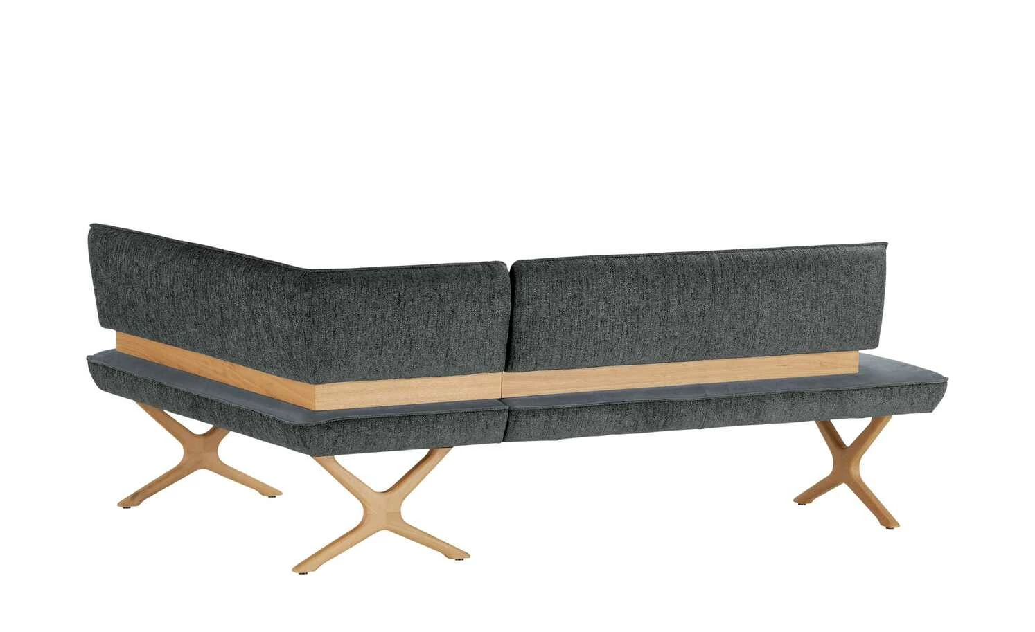 KOINOR Eckbank Dining System 2 | Blau-Grau / Dunkelgrau / Kontrastfaden Schwarz links 197|cm 13 KOINOR Eckbank Dining System 2 | Blau-Grau / Dunkelgrau / Kontrastfaden Schwarz links 197|cm – Bild 13