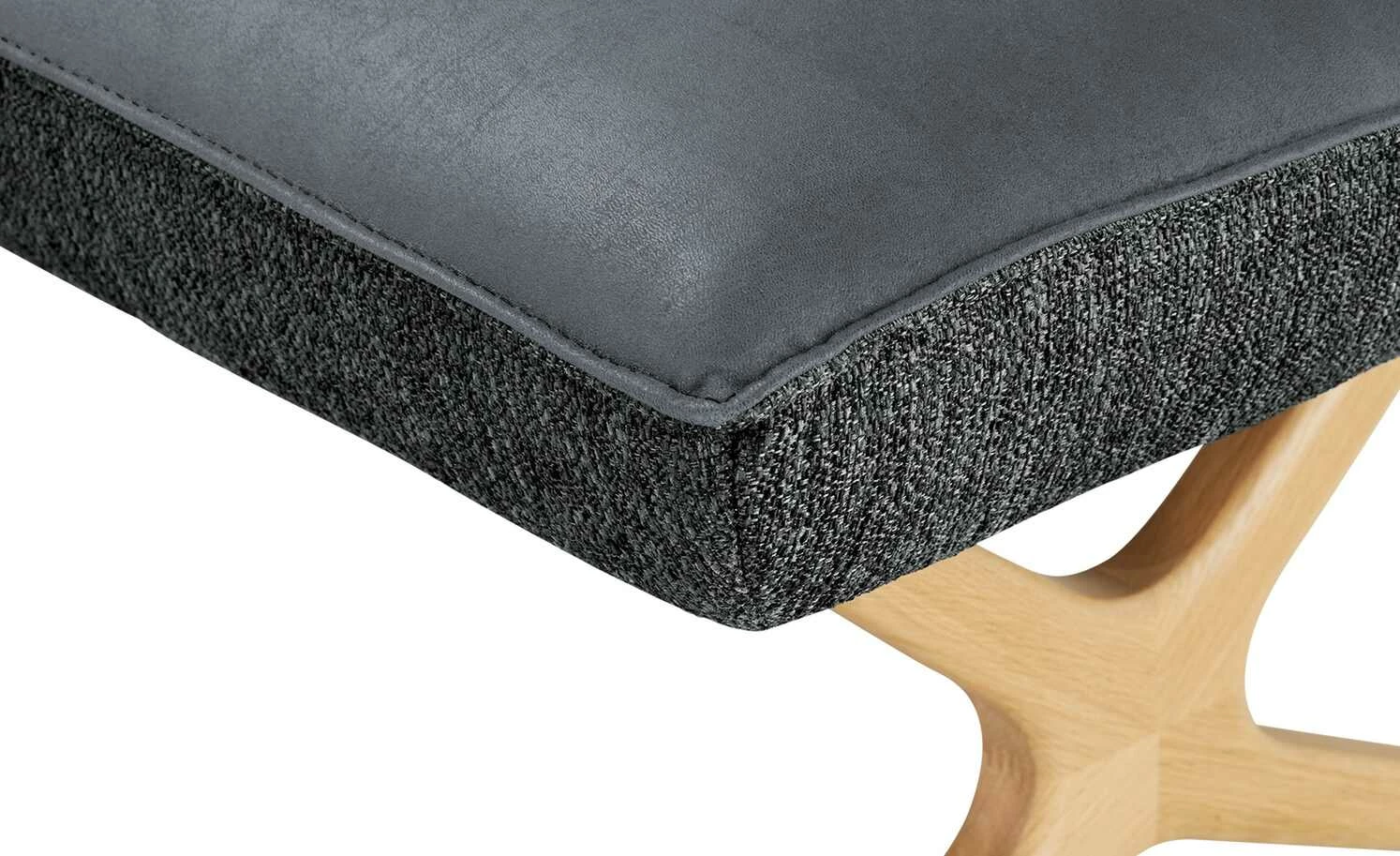 KOINOR Eckbank Dining System 2 | Blau-Grau / Dunkelgrau / Kontrastfaden Schwarz links 197|cm 6 KOINOR Eckbank Dining System 2 | Blau-Grau / Dunkelgrau / Kontrastfaden Schwarz links 197|cm – Bild 6