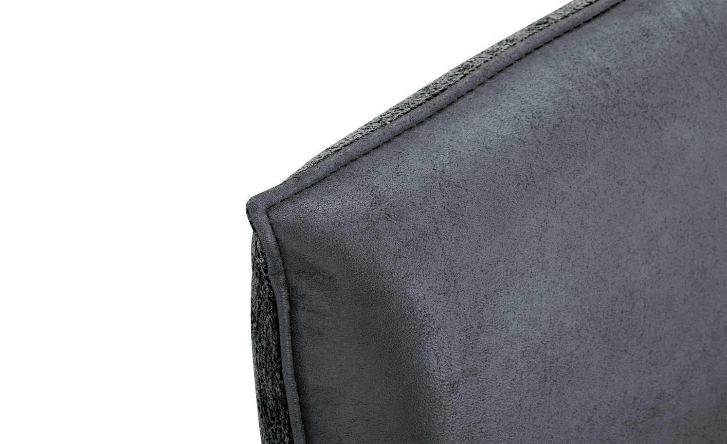 KOINOR Eckbank Dining System 2 | Blau-Grau / Dunkelgrau / Kontrastfaden Schwarz links 197|cm 9 KOINOR Eckbank Dining System 2 | Blau-Grau / Dunkelgrau / Kontrastfaden Schwarz links 197|cm – Bild 9