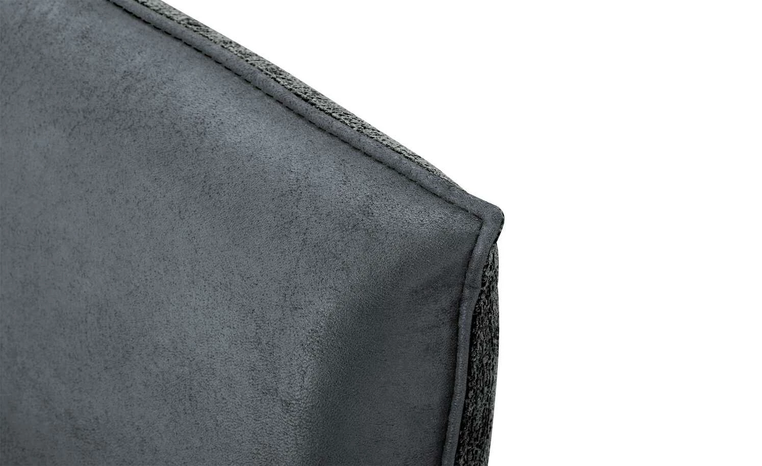 KOINOR Eckbank Dining System 2 | Blau-Grau / Dunkelgrau / Kontrastfaden Schwarz rechts 197|cm 10 KOINOR Eckbank Dining System 2 | Blau-Grau / Dunkelgrau / Kontrastfaden Schwarz rechts 197|cm – Bild 10