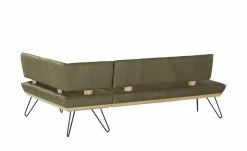 KOINOR Leder-Eckbank Dining System 4 | Verde (Dunkelgrün) / Kontrastnaht Beige links 217|cm -Bänke Verkaufsladen 15303168 11 202111251235