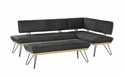 KOINOR Leder-Eckbank Dining System 4 | Omega (Dunkelgrau) / Kontrastnaht Hellgrau links 217|cm 21 KOINOR Leder-Eckbank Dining System 4 | Omega (Dunkelgrau) / Kontrastnaht Hellgrau links 217|cm -Bänke Verkaufsladen 15303174 11 202111251235