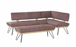 KOINOR Leder-Eckbank Dining System 4 | Plum (Rosa) / Kontrastnaht Hellgrau links 217|cm 14 KOINOR Leder-Eckbank Dining System 4 | Plum (Rosa) / Kontrastnaht Hellgrau links 217|cm -Bänke Verkaufsladen 15303175 3 202111251235