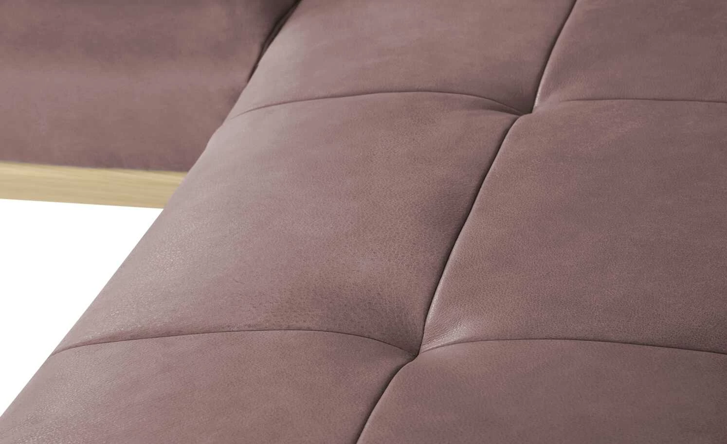 KOINOR Leder-Eckbank Dining System 4 | Plum (Rosa) / Kontrastnaht Hellgrau links 217|cm 10 KOINOR Leder-Eckbank Dining System 4 | Plum (Rosa) / Kontrastnaht Hellgrau links 217|cm – Bild 10