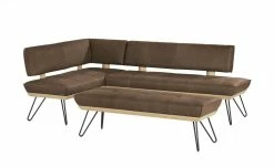 KOINOR Leder-Eckbank Dining System 4 | Muskat (Braun) / Kontrastnaht Beige rechts 217|cm 21 KOINOR Leder-Eckbank Dining System 4 | Muskat (Braun) / Kontrastnaht Beige rechts 217|cm -Bänke Verkaufsladen 15303182 11 202111251235