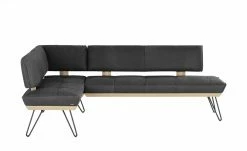 KOINOR Leder-Eckbank Dining System 4 | Omega (Dunkelgrau) / Kontrastnaht Hellgrau rechts 217|cm 13 KOINOR Leder-Eckbank Dining System 4 | Omega (Dunkelgrau) / Kontrastnaht Hellgrau rechts 217|cm -Bänke Verkaufsladen 15303186 2 202111251235