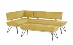KOINOR Leder-Eckbank Dining System 4 | Safran (Gelb) / Kontrastnaht Grau rechts 217|cm 18 KOINOR Leder-Eckbank Dining System 4 | Safran (Gelb) / Kontrastnaht Grau rechts 217|cm -Bänke Verkaufsladen 15303188 7 202111251235