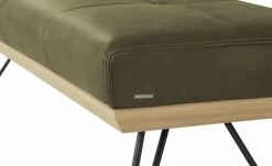 KOINOR Hockerbank Dining System 4 | Verde (Dunkelgrün) / Kontrastnaht Beige 130|cm -Bänke Verkaufsladen 15303203 6 202111251235