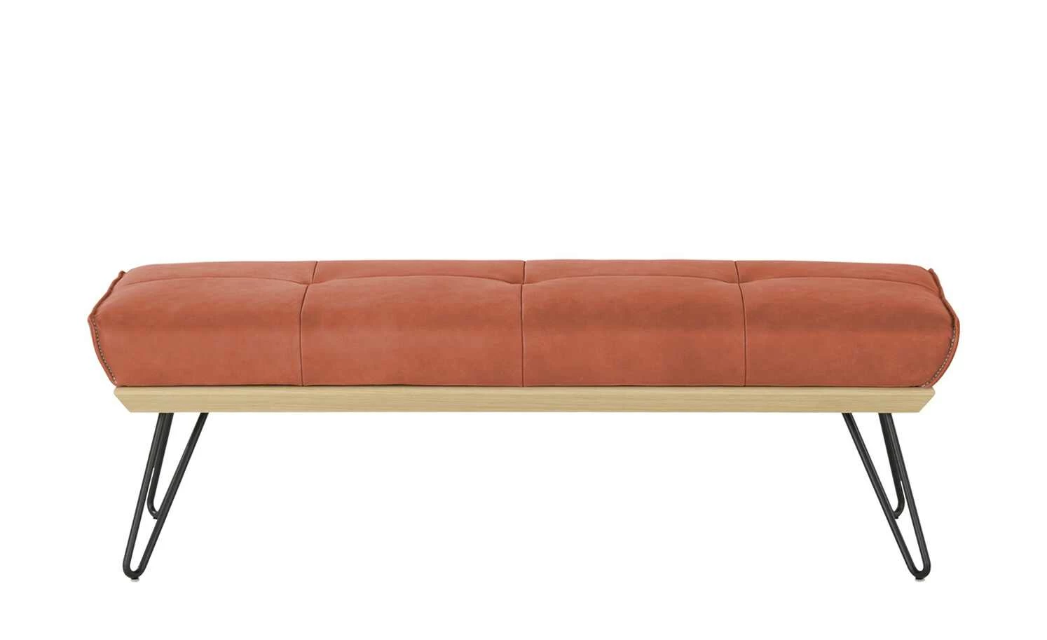 KOINOR Hockerbank Dining System 4 | Fire (Cognac) / Kontrastnaht Beige 130|cm 3 KOINOR Hockerbank Dining System 4 | Fire (Cognac) / Kontrastnaht Beige 130|cm – Bild 3