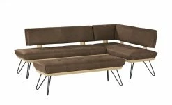 KOINOR Hockerbank Dining System 4 | Muskat (Braun) / Kontrastnaht Beige 130|cm -Bänke Verkaufsladen 15303205 1 202111251235