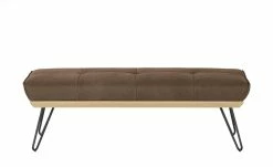 KOINOR Hockerbank Dining System 4 | Muskat (Braun) / Kontrastnaht Beige 130|cm -Bänke Verkaufsladen 15303205 8 202111251235