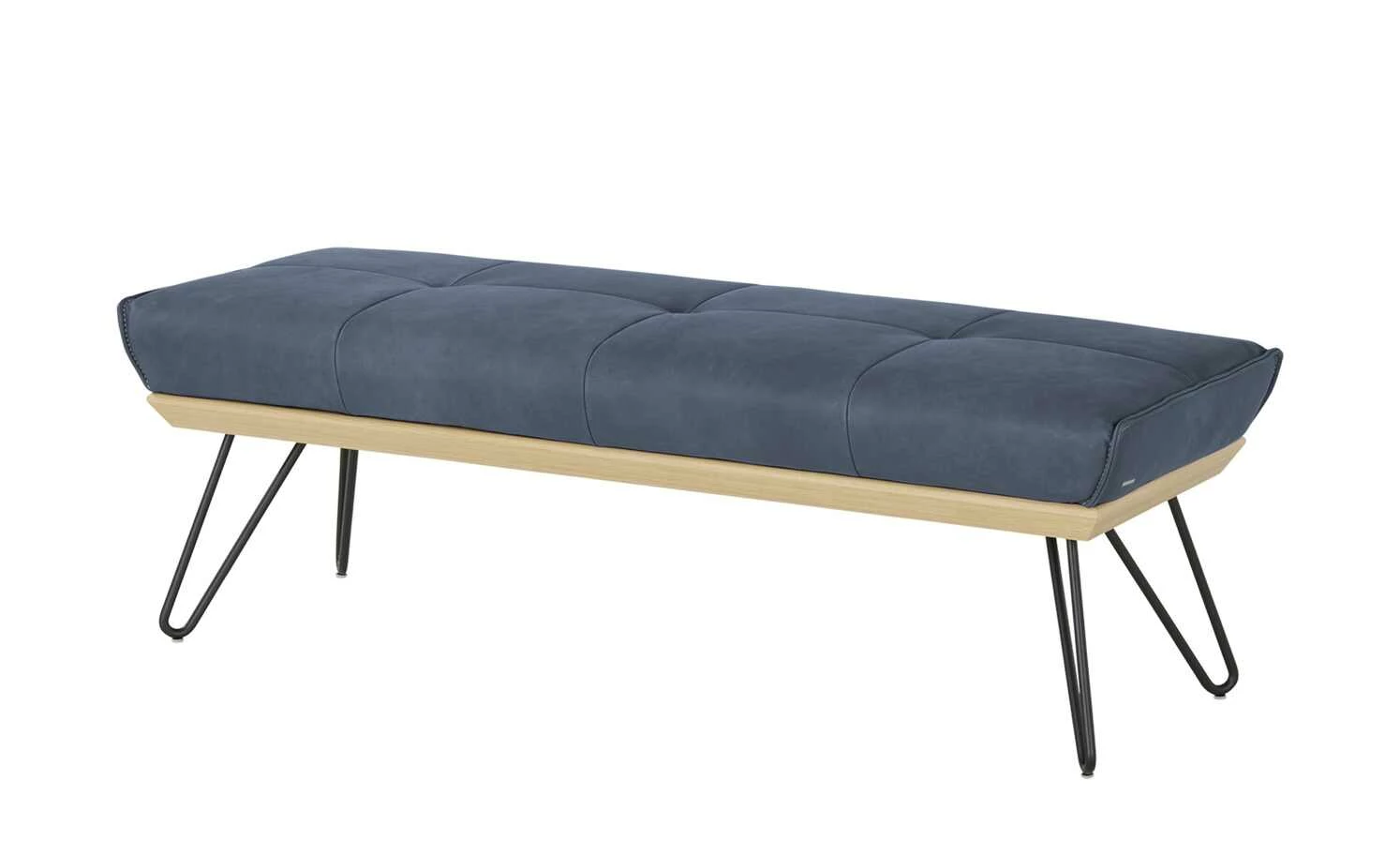 KOINOR Hockerbank Dining System 4 | Night (Dunkelblau) / Kontrastnaht Grau 130|cm 2 KOINOR Hockerbank Dining System 4 | Night (Dunkelblau) / Kontrastnaht Grau 130|cm – Bild 2