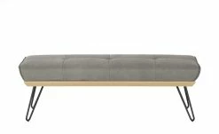 KOINOR Hockerbank Dining System 4 | Asphalt (Hellgrau) / Kontrastnaht Schwarz 130|cm -Bänke Verkaufsladen 15303208 4 202111251235