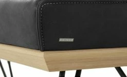 KOINOR Hockerbank Dining System 4 | Omega (Dunkelgrau) / Kontrastnaht Hellgrau 130|cm -Bänke Verkaufsladen 15303209 6 202111251235