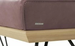 KOINOR Hockerbank Dining System 4 | Plum (Rosa) / Kontrastnaht Hellgrau 130|cm -Bänke Verkaufsladen 15303210 4 202111251235