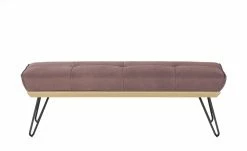 KOINOR Hockerbank Dining System 4 | Plum (Rosa) / Kontrastnaht Hellgrau 130|cm -Bänke Verkaufsladen 15303210 7 202111251235