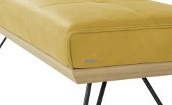 KOINOR Hockerbank Dining System 4 | Safran (Gelb) / Kontrastnaht Grau 130|cm -Bänke Verkaufsladen 15303211 6 202111251235