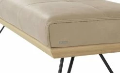 KOINOR Hockerbank Dining System 4 | Jade (Beige) / Kontrastnaht Dunkelbraun 130|cm -Bänke Verkaufsladen 15303213 2 202111251235