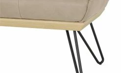 KOINOR Hockerbank Dining System 4 | Jade (Beige) / Kontrastnaht Dunkelbraun 130|cm -Bänke Verkaufsladen 15303213 4 202111251235