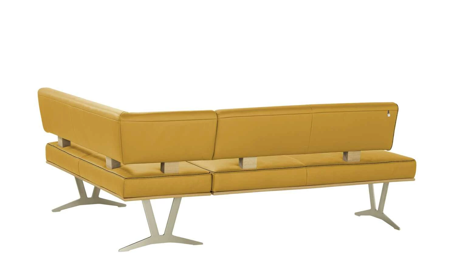 KOINOR Leder-Eckbank Square | Giallo (Gelb) links 192|cm 7 KOINOR Leder-Eckbank Square | Giallo (Gelb) links 192|cm – Bild 7