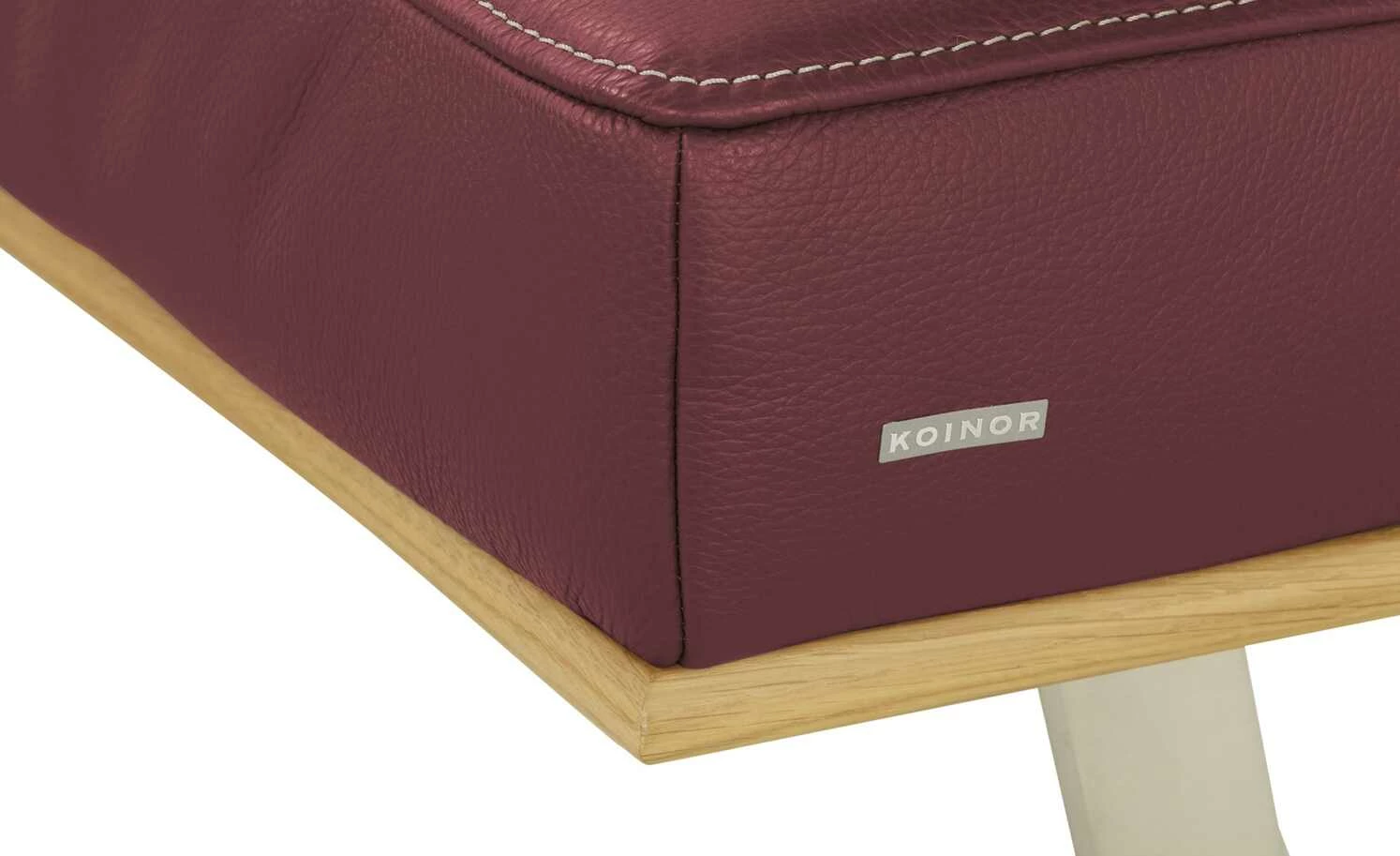 KOINOR Leder-Eckbank Square | Dragon (Rot) links 192|cm 5 KOINOR Leder-Eckbank Square | Dragon (Rot) links 192|cm – Bild 5