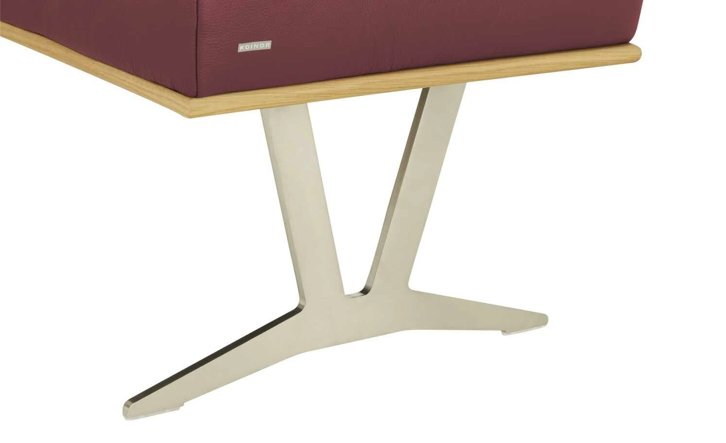 KOINOR Leder-Eckbank Square | Dragon (Rot) links 192|cm 6 KOINOR Leder-Eckbank Square | Dragon (Rot) links 192|cm – Bild 6