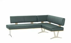 KOINOR Leder-Eckbank Square | Lago (Blau) links 192|cm