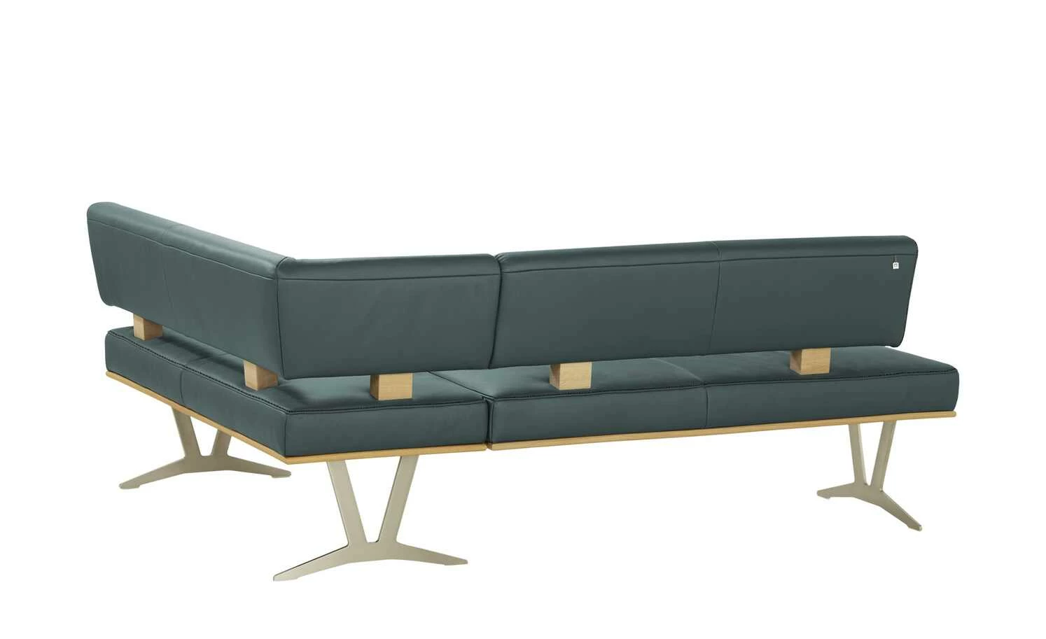 KOINOR Leder-Eckbank Square | Lago (Blau) links 192|cm 2 KOINOR Leder-Eckbank Square | Lago (Blau) links 192|cm – Bild 2