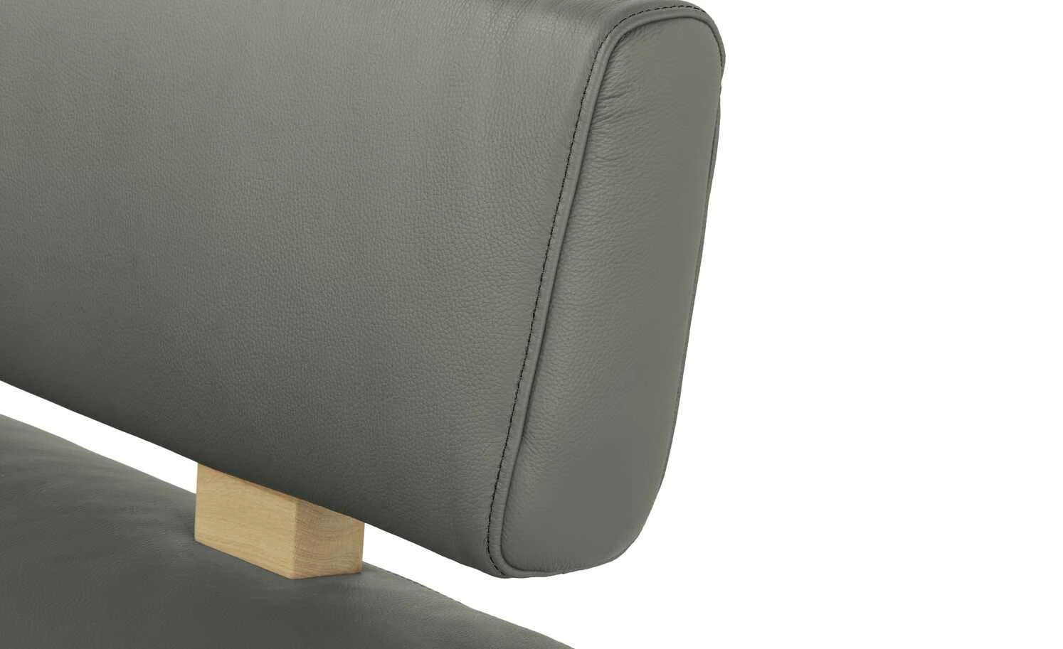 KOINOR Leder-Eckbank Square | Achat (Grau) links 192|cm 3 KOINOR Leder-Eckbank Square | Achat (Grau) links 192|cm – Bild 3