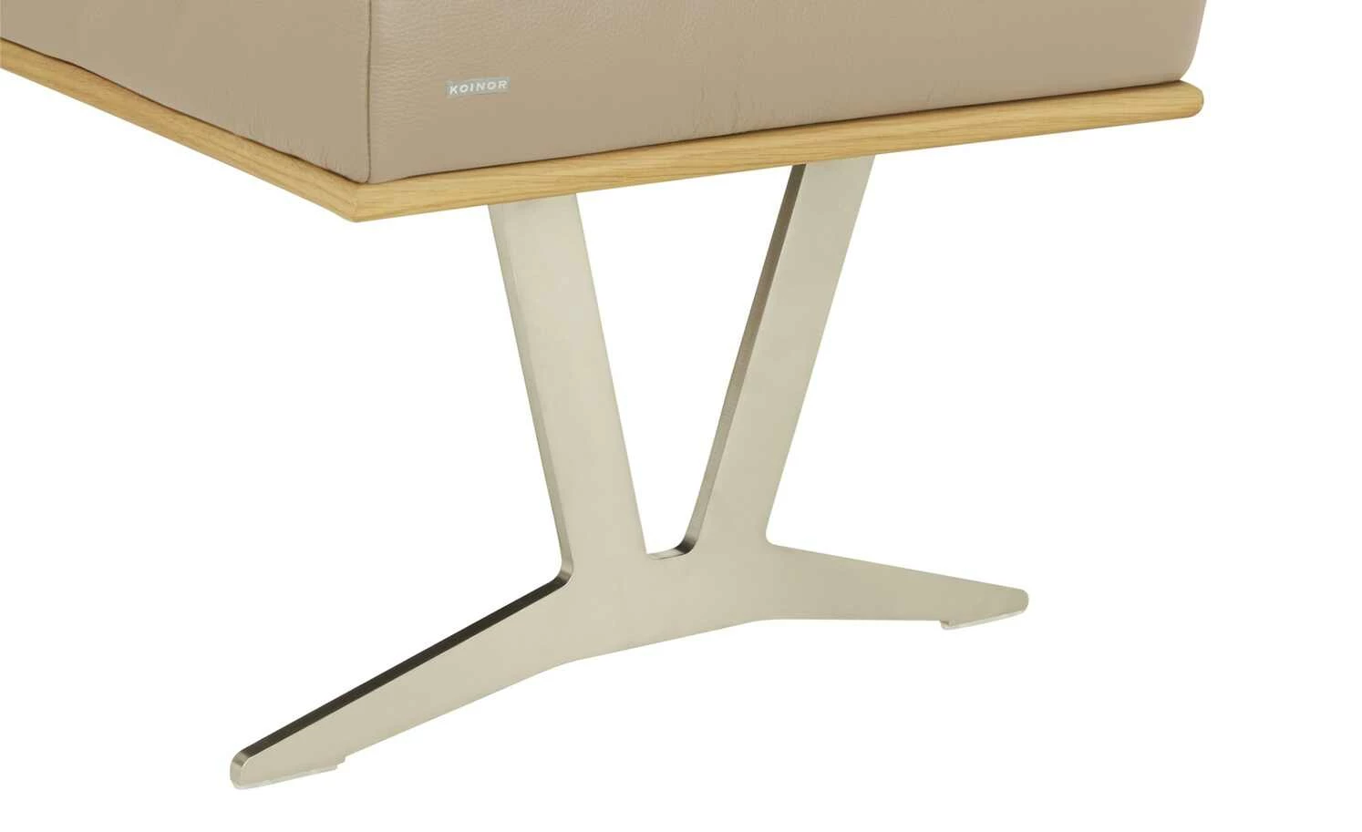 KOINOR Leder-Eckbank Square | Sabbia (Beige) links 192|cm 2 KOINOR Leder-Eckbank Square | Sabbia (Beige) links 192|cm – Bild 2