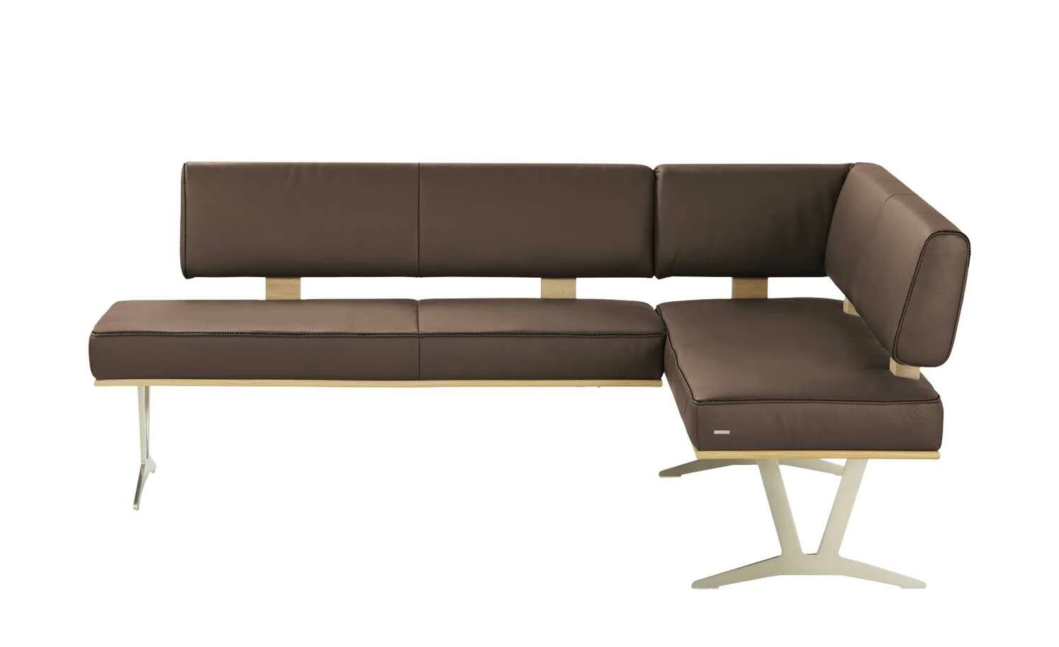 KOINOR Leder-Eckbank Square | Bruna (Braun) links 192|cm 3 KOINOR Leder-Eckbank Square | Bruna (Braun) links 192|cm – Bild 3