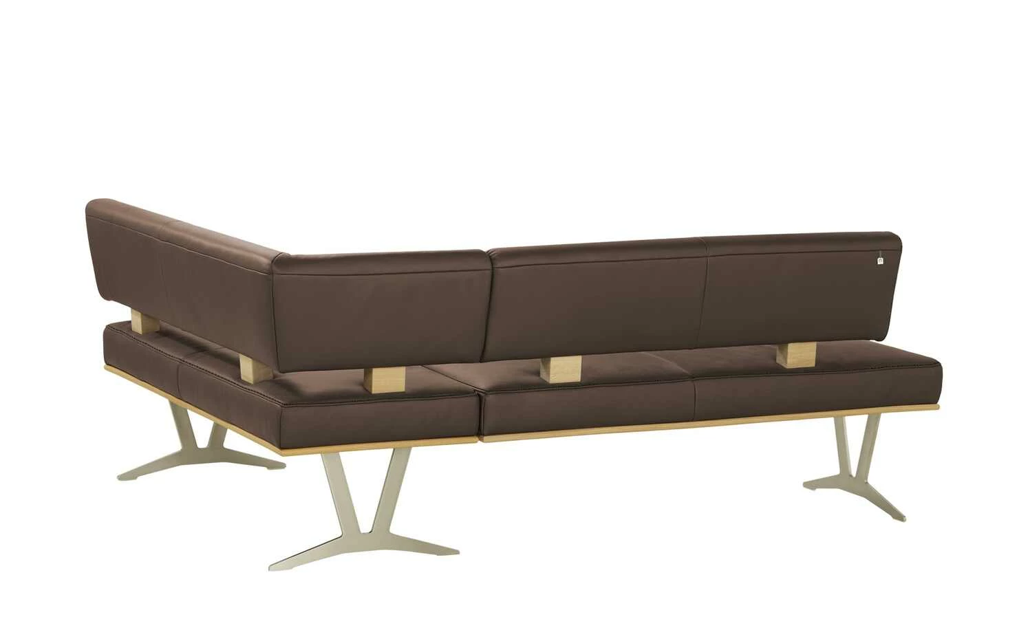 KOINOR Leder-Eckbank Square | Bruna (Braun) links 192|cm 4 KOINOR Leder-Eckbank Square | Bruna (Braun) links 192|cm – Bild 4