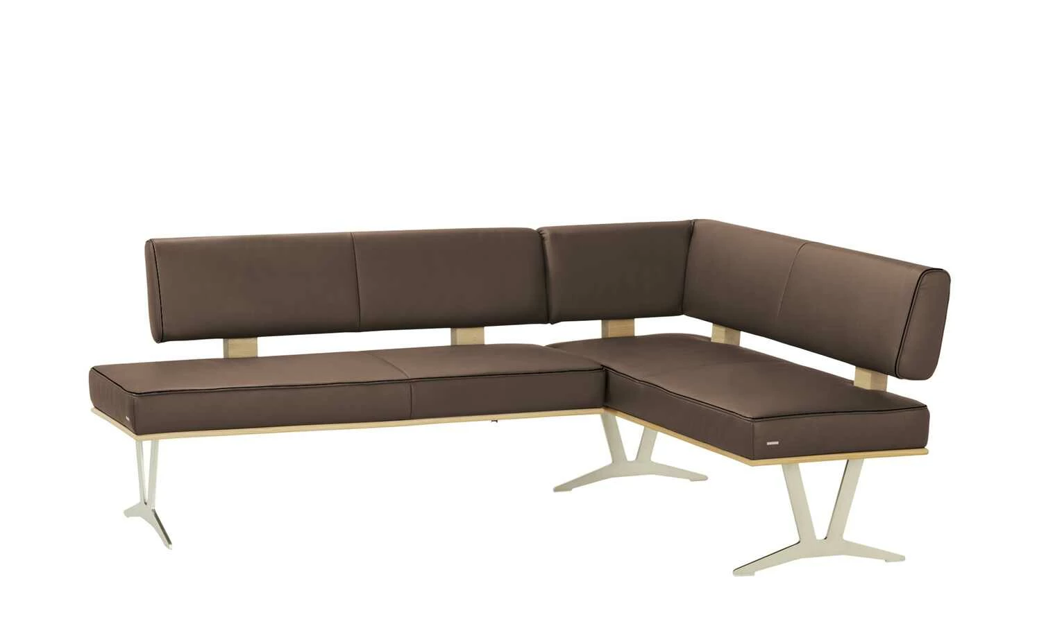 KOINOR Leder-Eckbank Square | Bruna (Braun) links 192|cm 1 KOINOR Leder-Eckbank Square | Bruna (Braun) links 192|cm