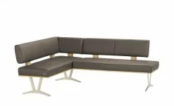 KOINOR Leder-Eckbank Square | Carbone (Dunkelbraun) rechts 192|cm