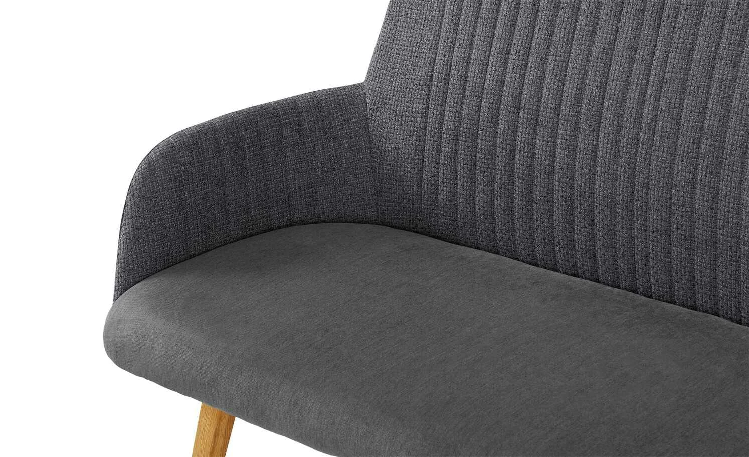 Woodford Polsterbank Menda | Wildeiche Anthrazit 6 Woodford Polsterbank Menda | Wildeiche Anthrazit – Bild 6