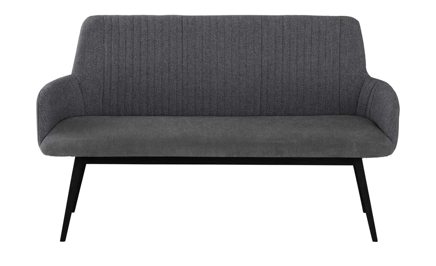 Woodford Polsterbank Menda | Schwarz Anthrazit 6 Woodford Polsterbank Menda | Schwarz Anthrazit – Bild 6