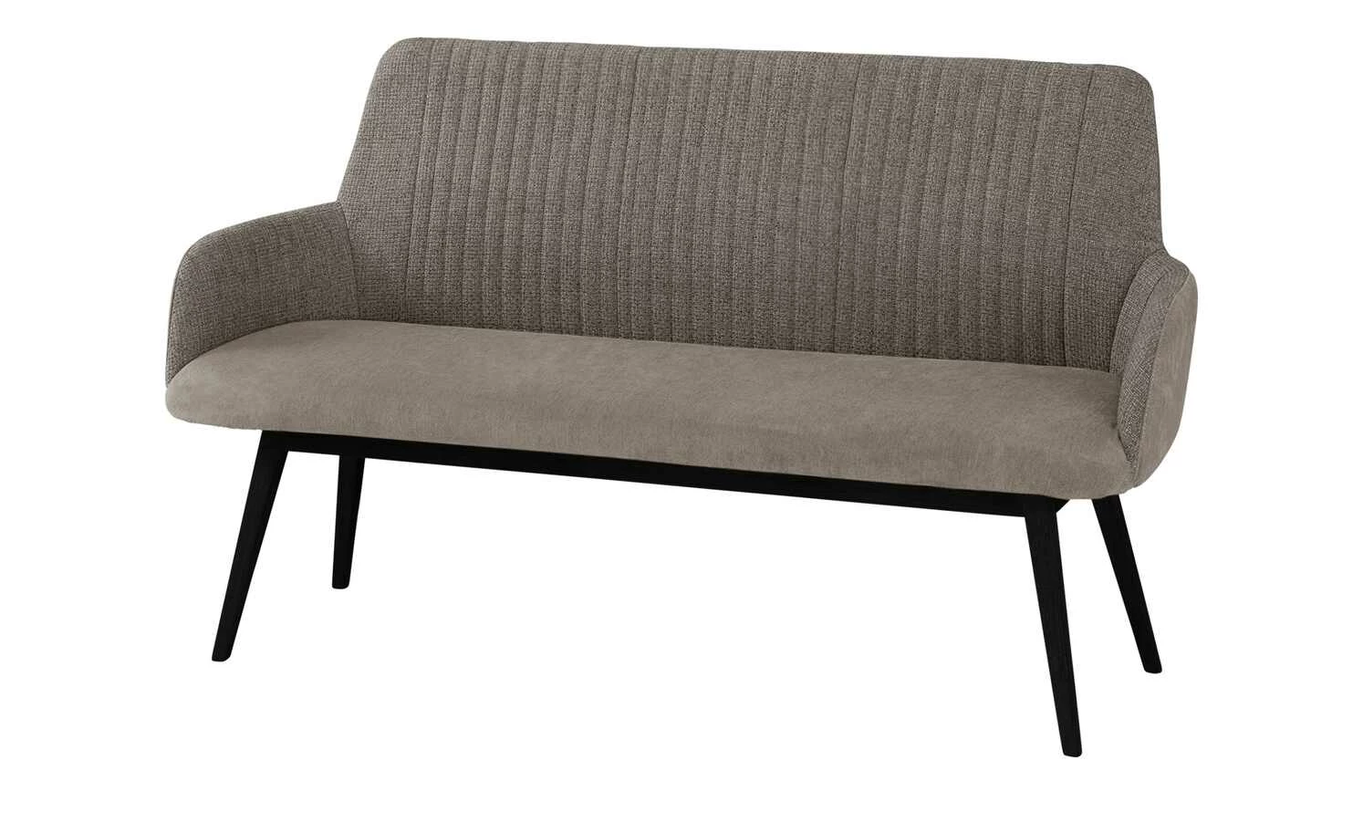 Woodford Polsterbank Menda | Schwarz Cappuccino 1 Woodford Polsterbank Menda | Schwarz Cappuccino