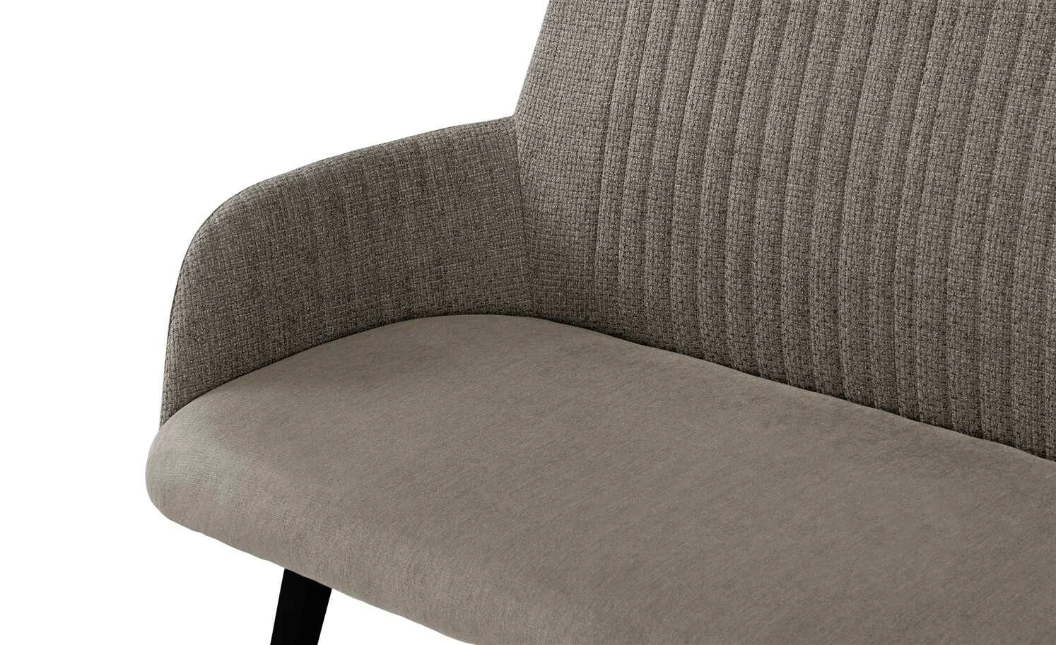 Woodford Polsterbank Menda | Schwarz Cappuccino 8 Woodford Polsterbank Menda | Schwarz Cappuccino – Bild 8