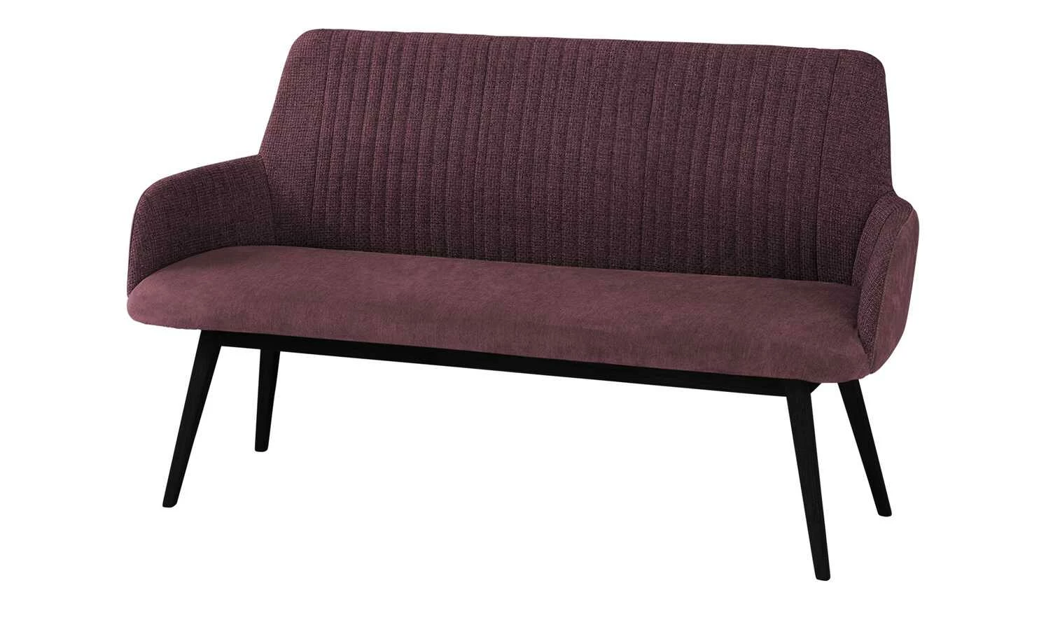 Woodford Polsterbank Menda | Schwarz Bordeaux 1 Woodford Polsterbank Menda | Schwarz Bordeaux