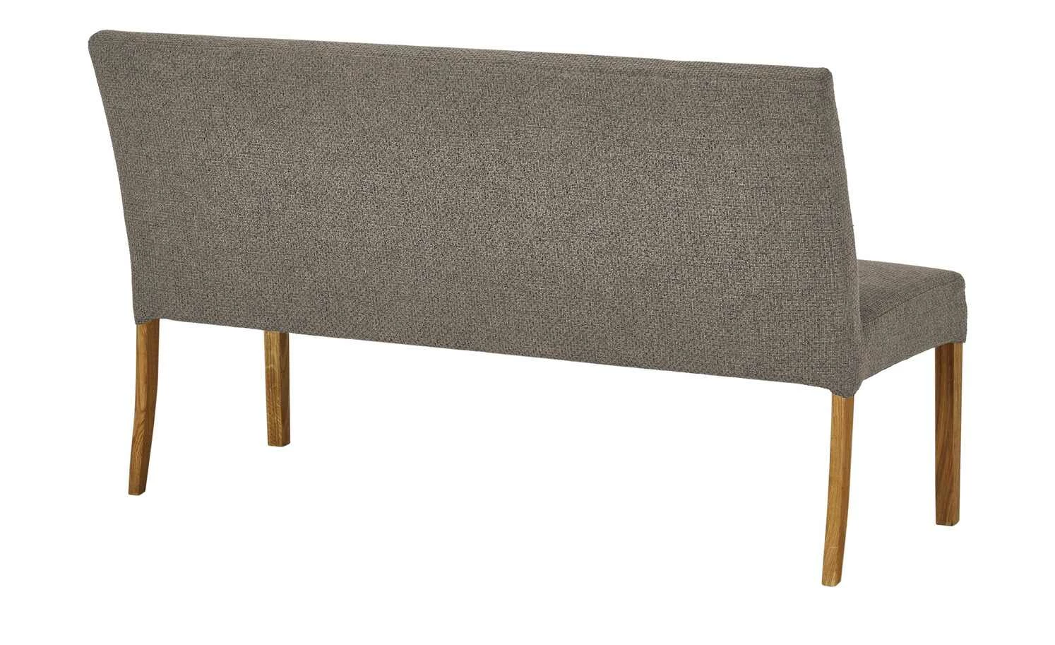 Woodford Polsterbank Mako | Cappuccino (Braun) Eiche geölt Webstoff grob 8 Woodford Polsterbank Mako | Cappuccino (Braun) Eiche geölt Webstoff grob – Bild 8