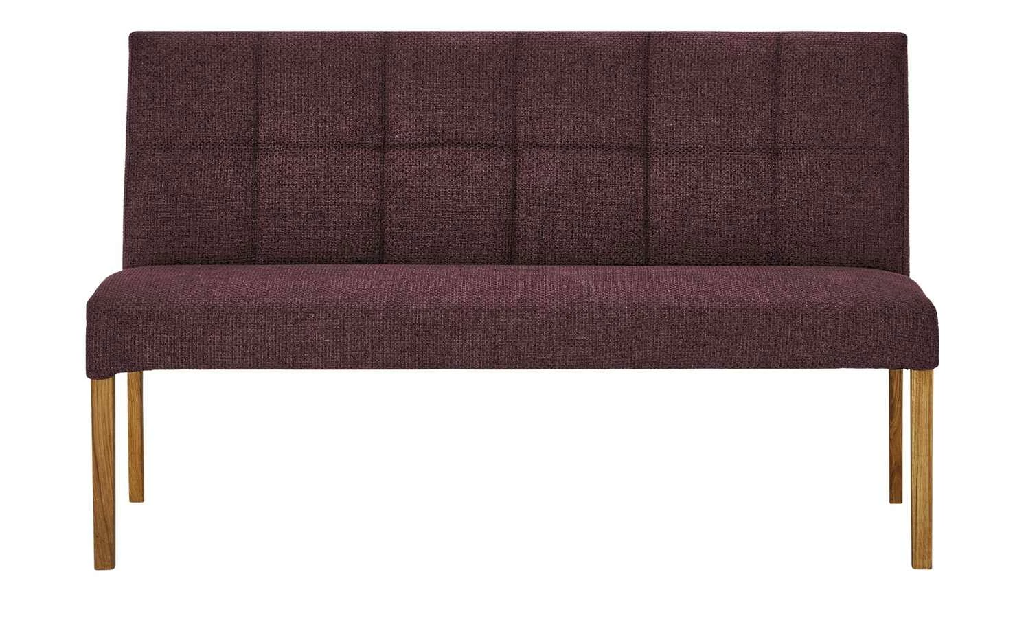 Woodford Polsterbank Mako | Bordeaux Eiche geölt Webstoff grob 3 Woodford Polsterbank Mako | Bordeaux Eiche geölt Webstoff grob – Bild 3
