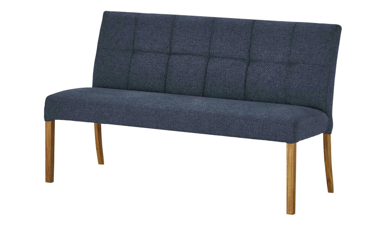 Woodford Polsterbank Mako | Nachtblau Eiche geölt Webstoff grob 2 Woodford Polsterbank Mako | Nachtblau Eiche geölt Webstoff grob – Bild 2