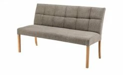 Woodford Polsterbank Mako | Cappuccino (Braun) Eiche geölt Webstoff fein