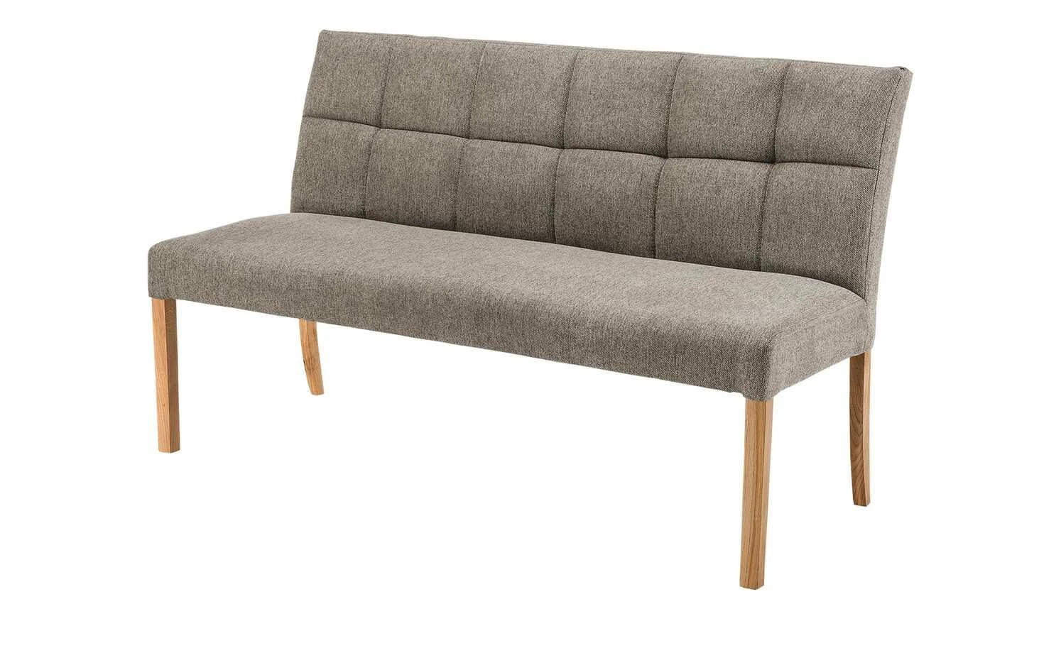 Woodford Polsterbank Mako | Cappuccino (Braun) Eiche geölt Webstoff fein 1 Woodford Polsterbank Mako | Cappuccino (Braun) Eiche geölt Webstoff fein