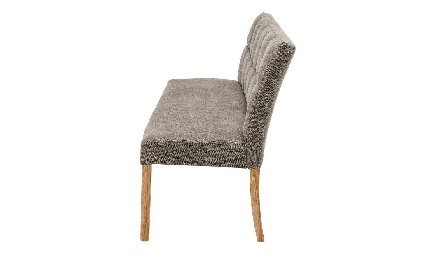 Woodford Polsterbank Mako | Cappuccino (Braun) Eiche geölt Webstoff fein 3 Woodford Polsterbank Mako | Cappuccino (Braun) Eiche geölt Webstoff fein – Bild 3