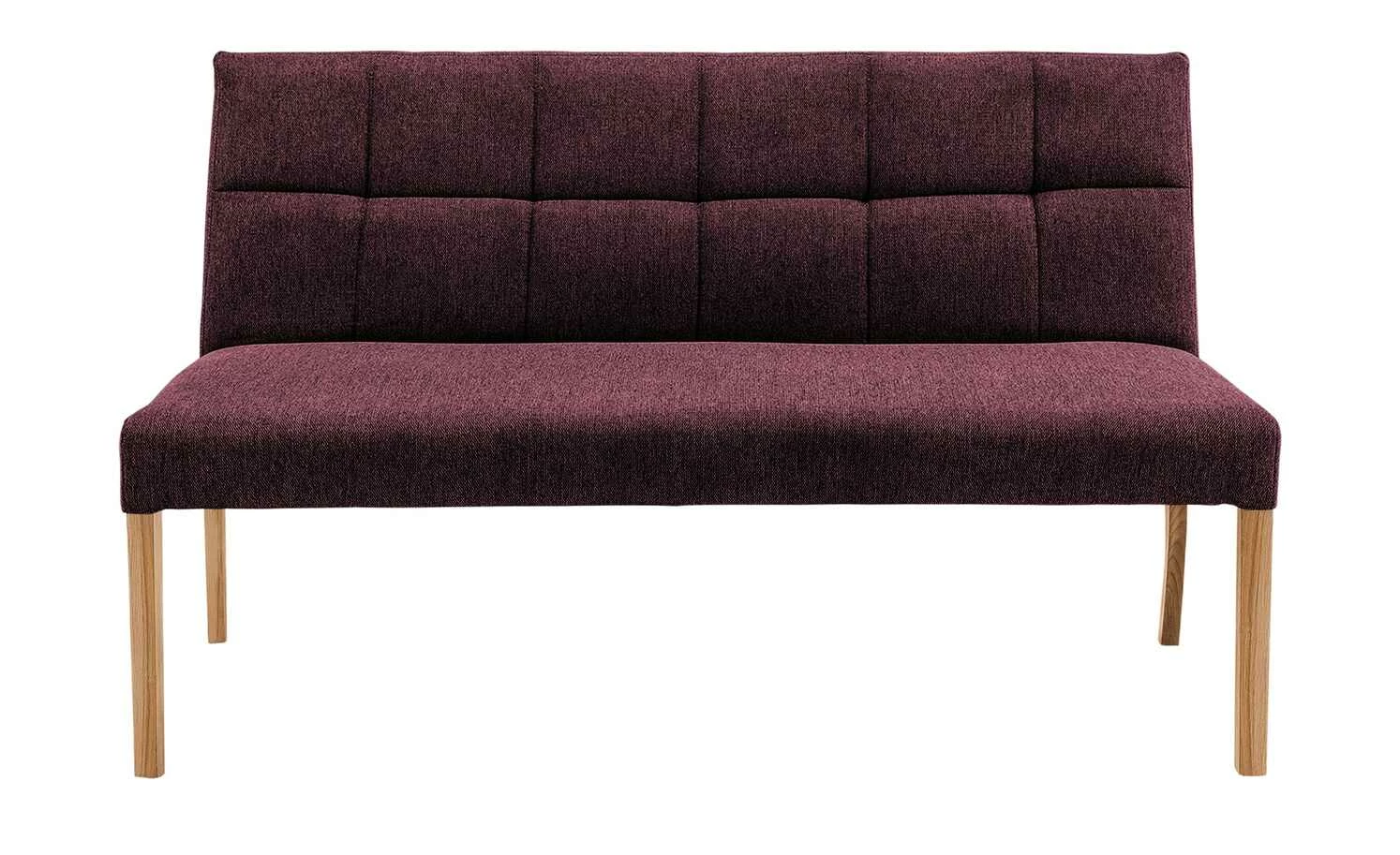 Woodford Polsterbank Mako | Bordeaux Eiche geölt Webstoff fein 2 Woodford Polsterbank Mako | Bordeaux Eiche geölt Webstoff fein – Bild 2