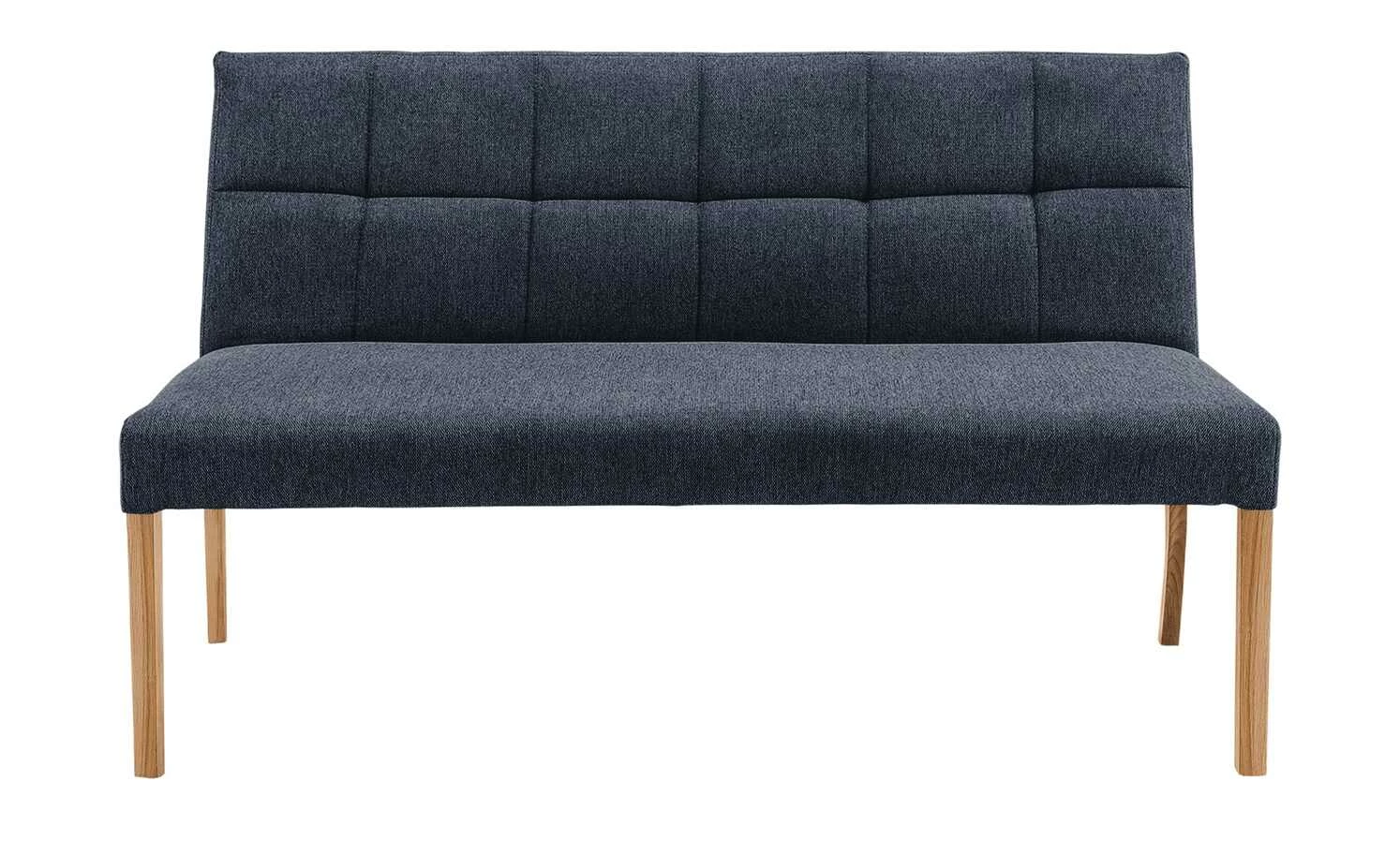 Woodford Polsterbank Mako | Nachtblau Eiche geölt Webstoff fein 4 Woodford Polsterbank Mako | Nachtblau Eiche geölt Webstoff fein – Bild 4