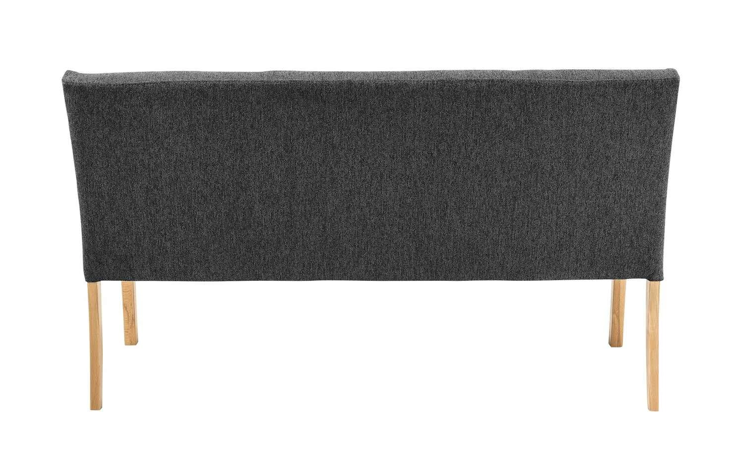 Woodford Polsterbank Mako | Anthrazit Buche natur Webstoff fein 4 Woodford Polsterbank Mako | Anthrazit Buche natur Webstoff fein – Bild 4